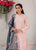 3PC Unstitched Embroidered Lawn Suit With Embroidered Organza Dupatta ZT-029