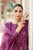 3PC Unstitched Embroidered Lawn Suit With Embroidered Organza Dupatta ZT-019